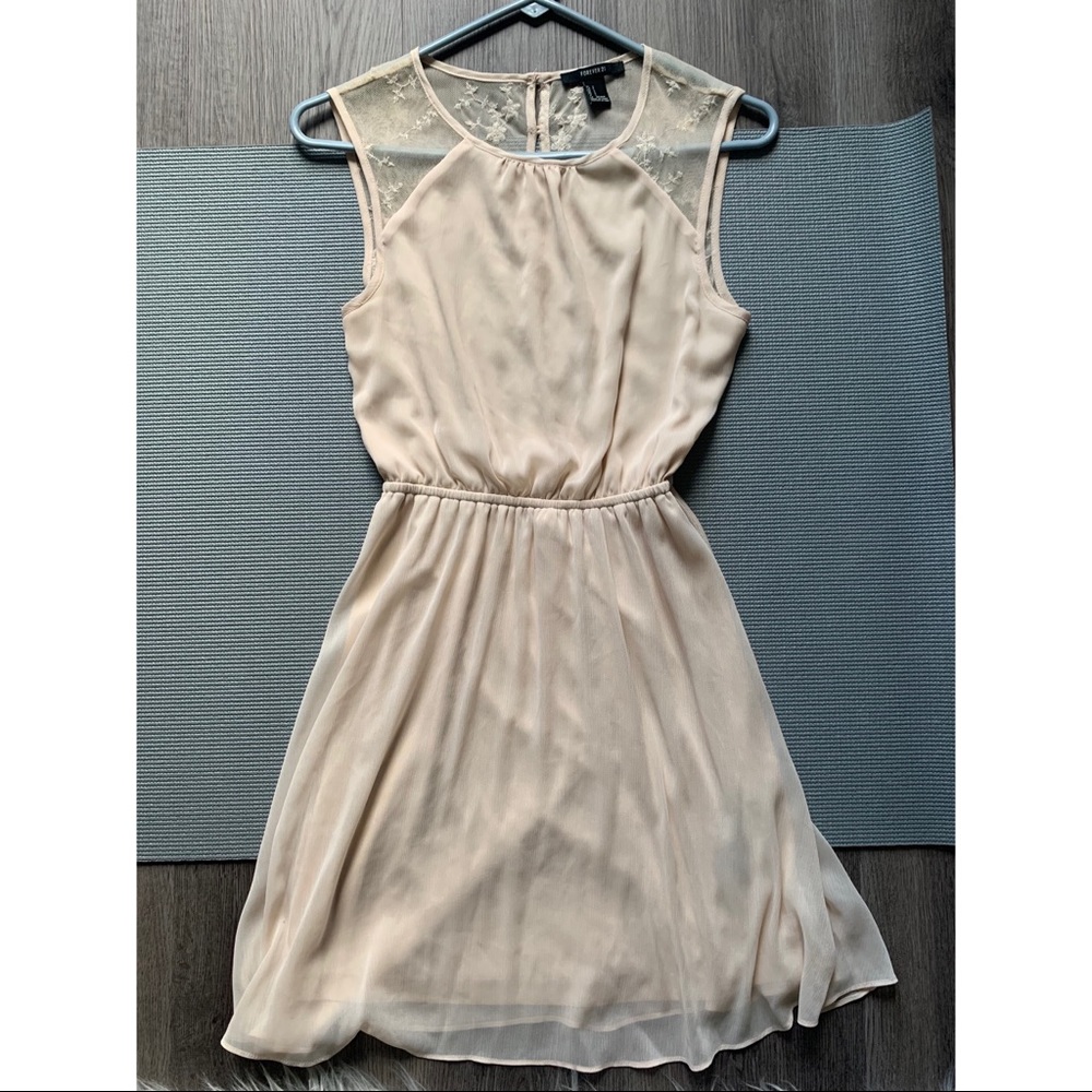 Beige mini dress for sale!!